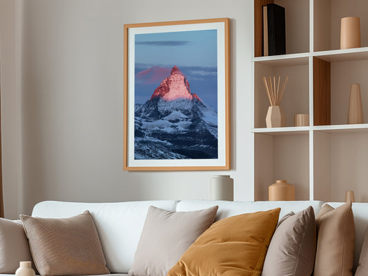 Alpenglühen am Matterhorn